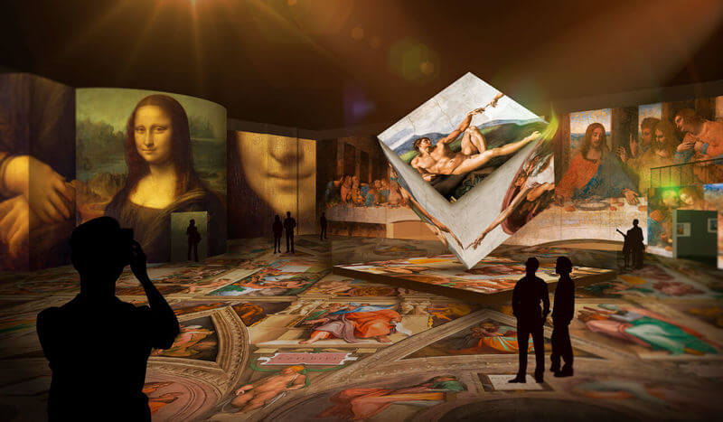 IMAGEM: Arte Imersiva: foco na experiência